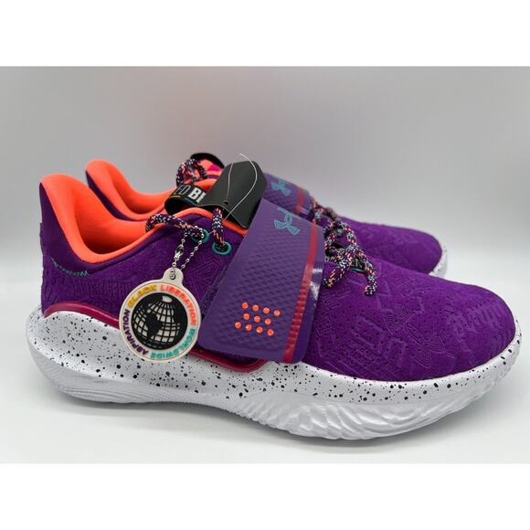 Under Armour Flow FUTR X Black History Month Basketball 3025344-500 M8/W9.5🛒